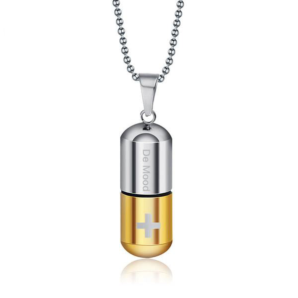 "In Case You Can't Smell Me, I Brought Some Emergency Fragrance" - Capsule Perfume Pendant