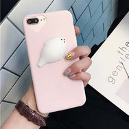 "Squishing This Little Guy's Belly Can Make The Crappiest Day Better (trust me on this) - Phone Case