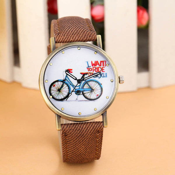 "I Don't Have A Bike, But I Like To Torture Myself" - Women's Watch