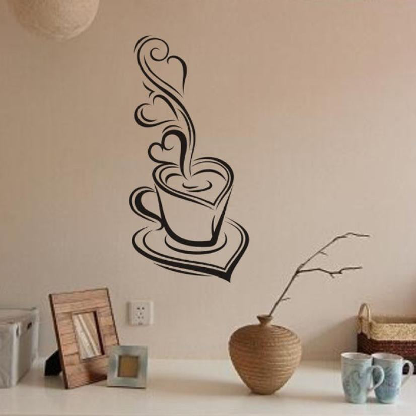 "I Wish I Was Drinking That" - Coffee Wall Decal