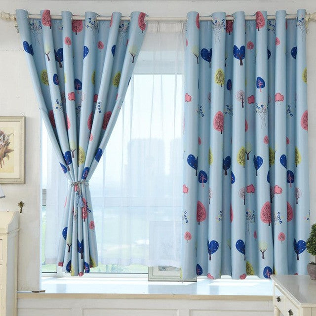 "Let's Brighten Up This Nightmare Of A Room" -  Window Curtains