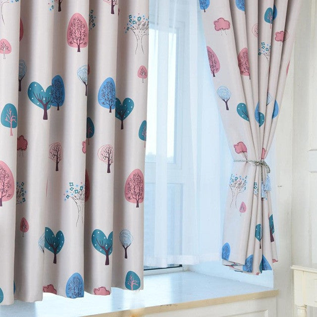 "Let's Brighten Up This Nightmare Of A Room" -  Window Curtains