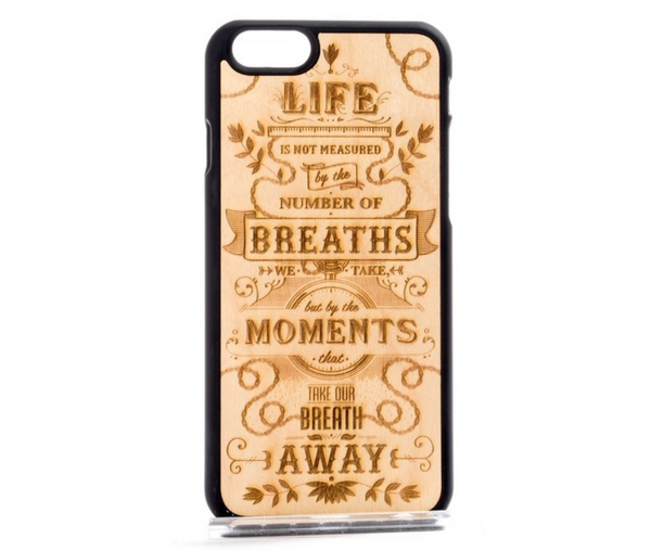 "This Phone Case Replaced My Therapist" - Wood Phone Case