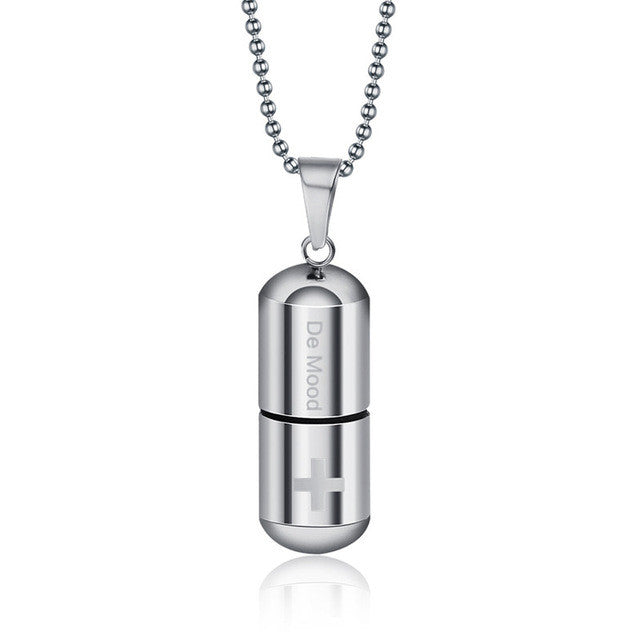 "In Case You Can't Smell Me, I Brought Some Emergency Fragrance" - Capsule Perfume Pendant