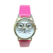 "Nerdy Cats Are Everything That Is Right With The World" - Wristwatch