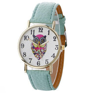 "Hypnotic Little Guy Isn't He...?" - Owl Wristwatch