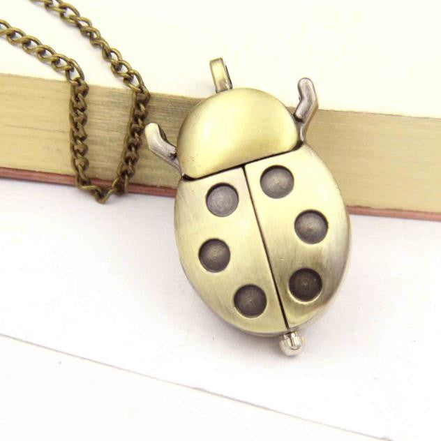 "Buggy Boo" - Necklace Timepiece