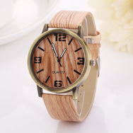 "Respect The Wood" - Wood Grain Wristwatch