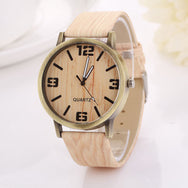 "Respect The Wood" - Wood Grain Wristwatch