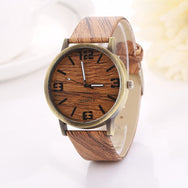 "Respect The Wood" - Wood Grain Wristwatch