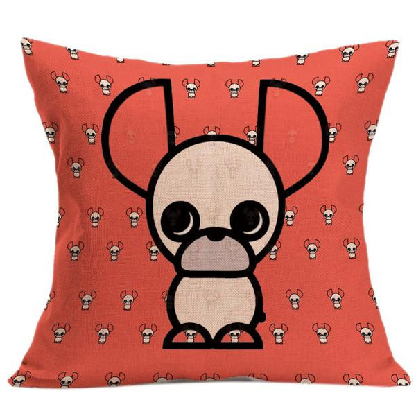 “Guilty Chihuahua” - Throw Pillow Cover