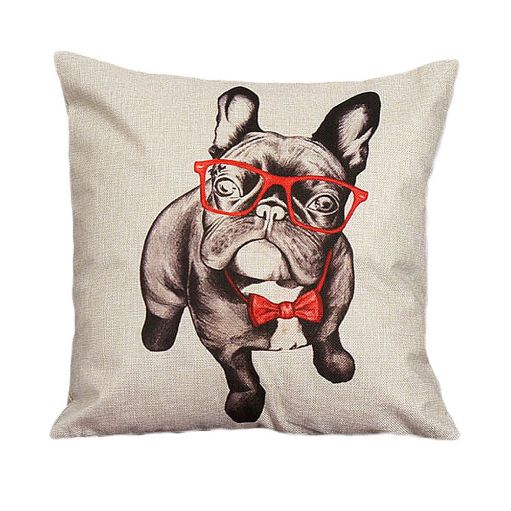 “My Frenchie’s Smarter Than Your Kid” - Throw Cushion Cover