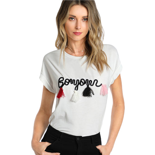 "Bonjour" - T Shirt