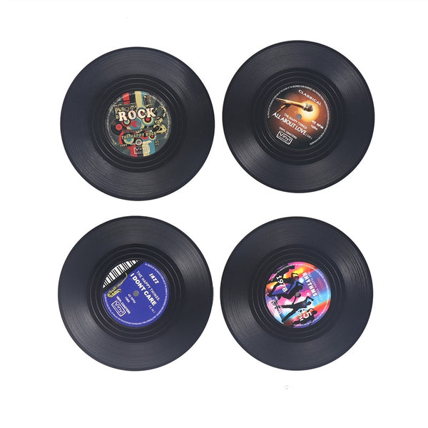 "Y'know, We Used To Listen To These" - Vinyl Record Drinks Coasters