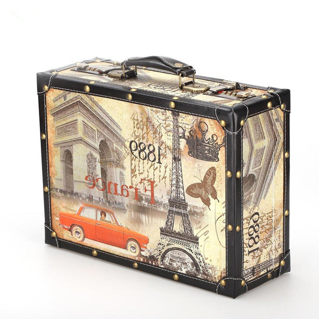 "I've Seen Too Many Movies" - Paris Travel Suitcase