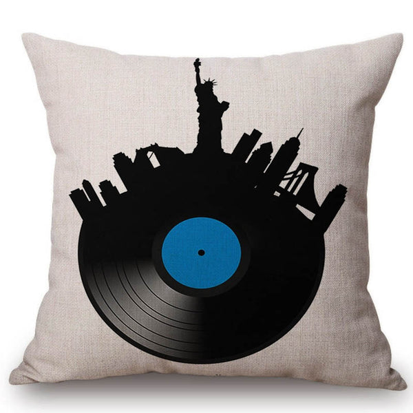 "We Built This City...On A Pillow Case" - Throw Pillow Case