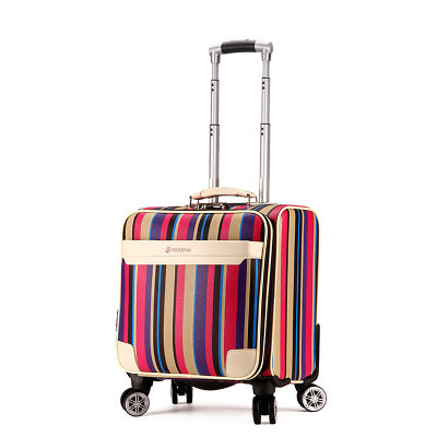 "Rainbows And Missed Flights" - Small Euro Lane Trolley Suitcase