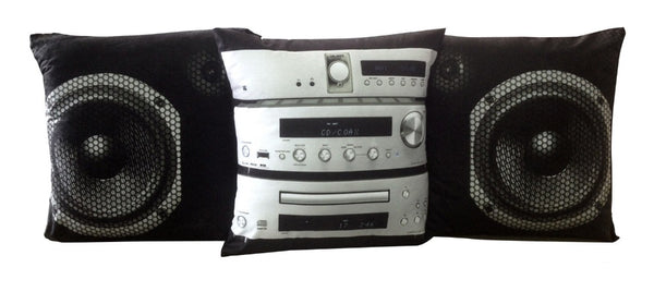 "Convince Your Stupidest Friends You Own A Stereo" - Throw Pillow Case Set