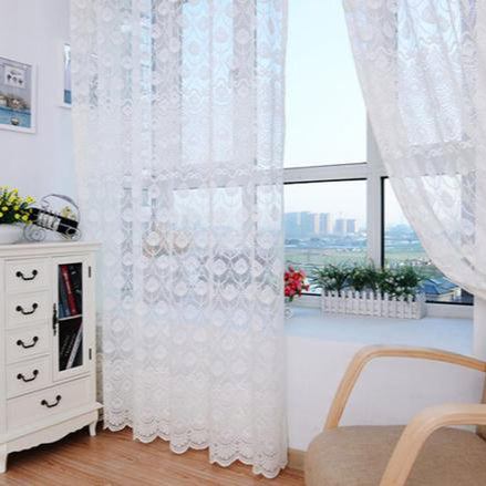 "No Privacy, But Soooo Pretty" - Sheer Curtains